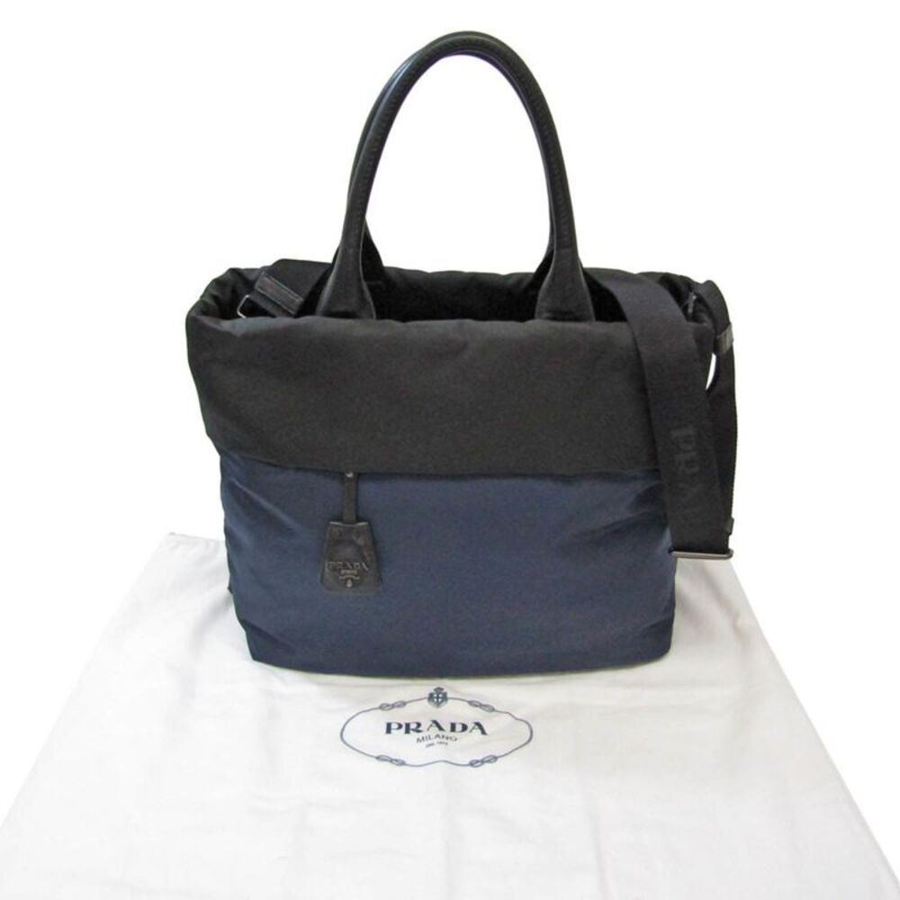 Prada Tessuto Purple Synthetic Handbag (Pre-Owned) - Picture 8 of 15